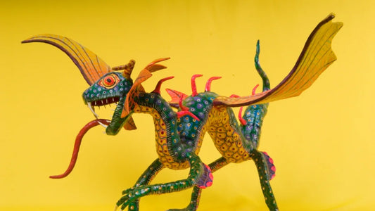 Mexican Alebrijes, mystical dream creatures